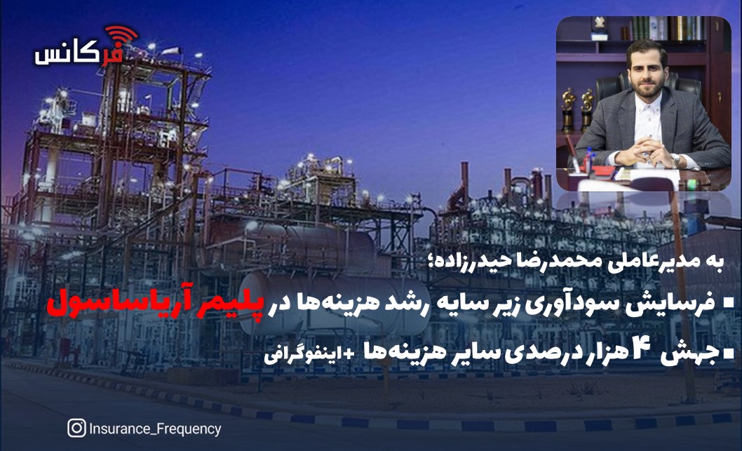 به مدیرعاملی محمدرضا حیدرزاده؛  فرسایش سودآوری زیر سایه رشد هزینه‌ها در پلیمر آریاساسول / جهش ۴ هزار درصدی سایر هزینه‌ها + اینفوگرافی