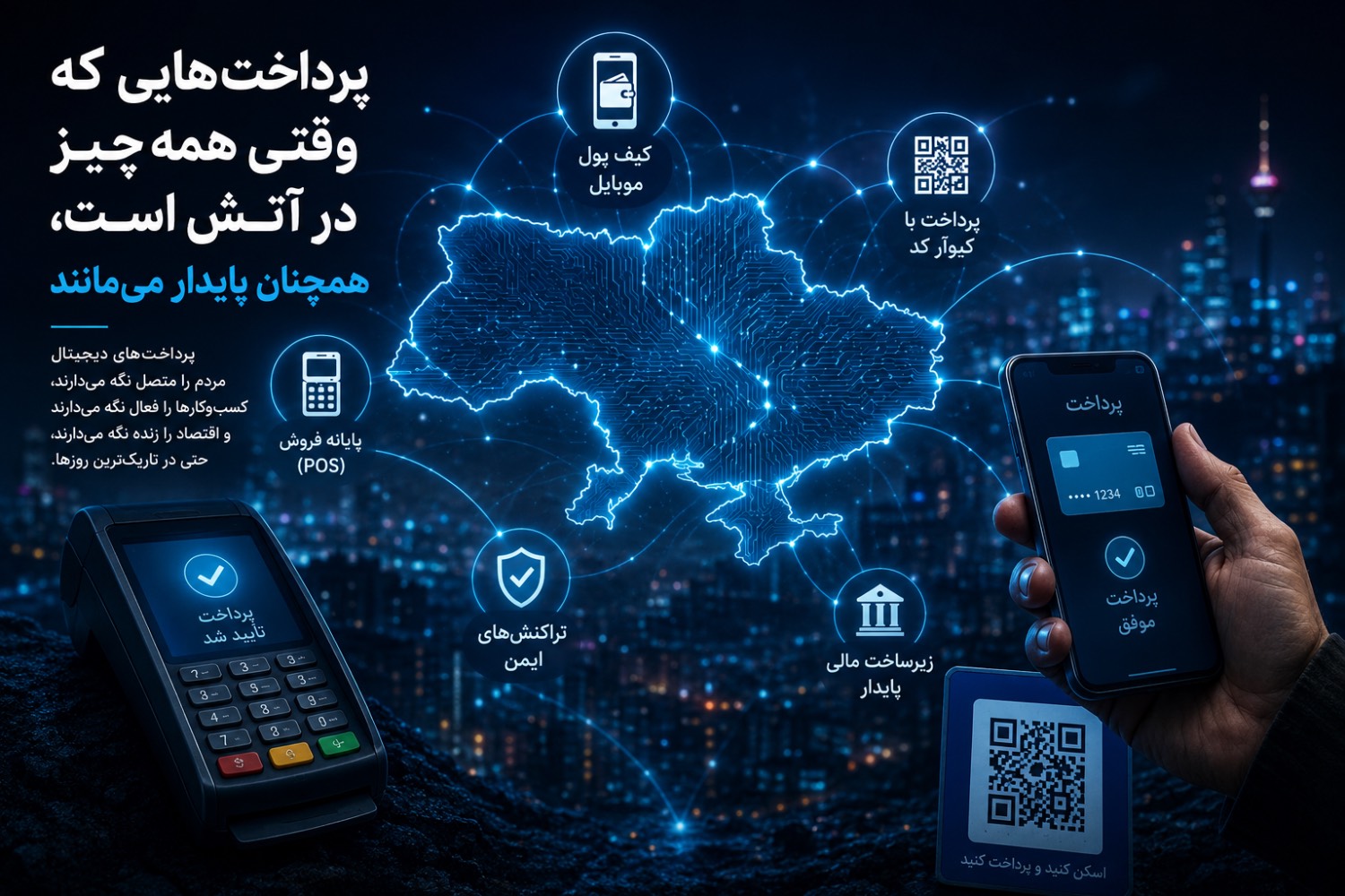 نقش صنعت پرداخت در تاب‌آوری اقتصاد دیجیتال در دوران پساجنگ