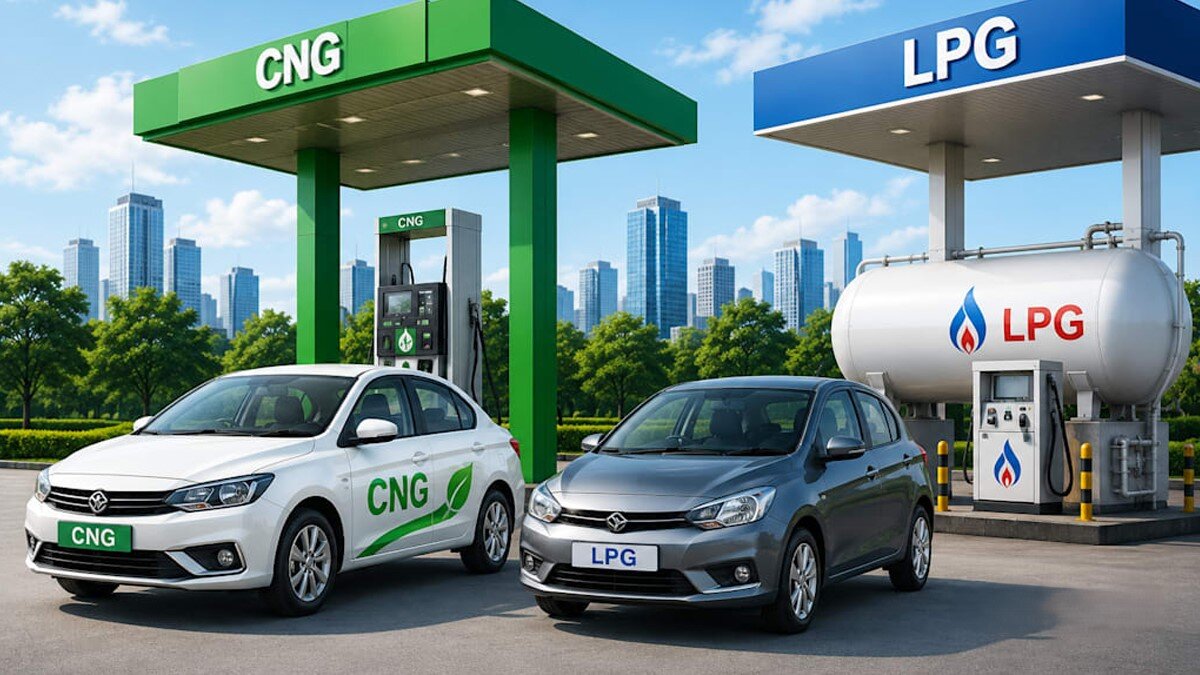 در خودروهای دوگانه سوز تفاوت CNG و LPG چیست؟