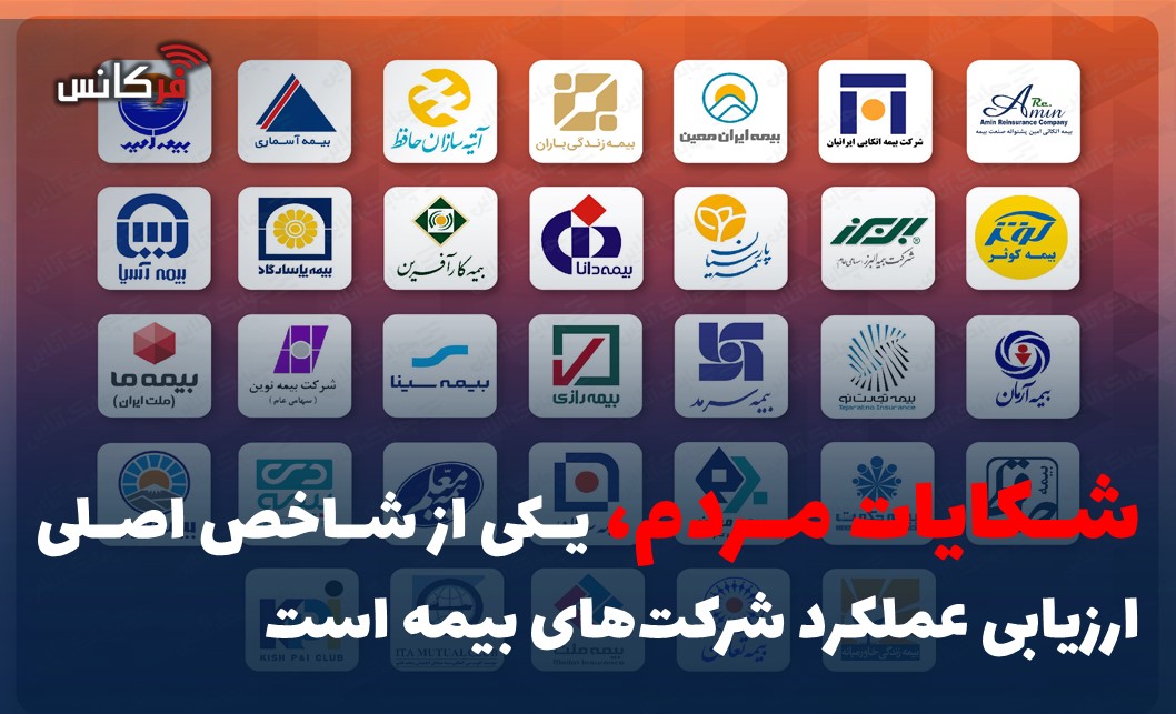 شکایات مردم، یکی از شاخص اصلی ارزیابی عملکرد شرکت‌های بیمه است