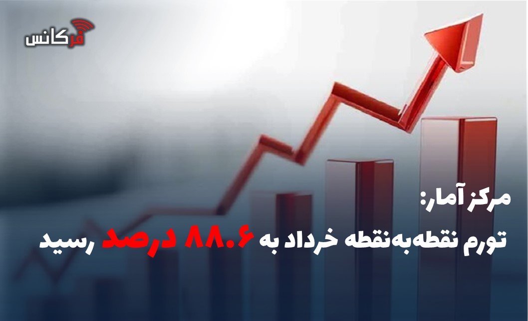 تورم نقطه‌به‌نقطه خرداد به ۸۸.۶ درصد رسید