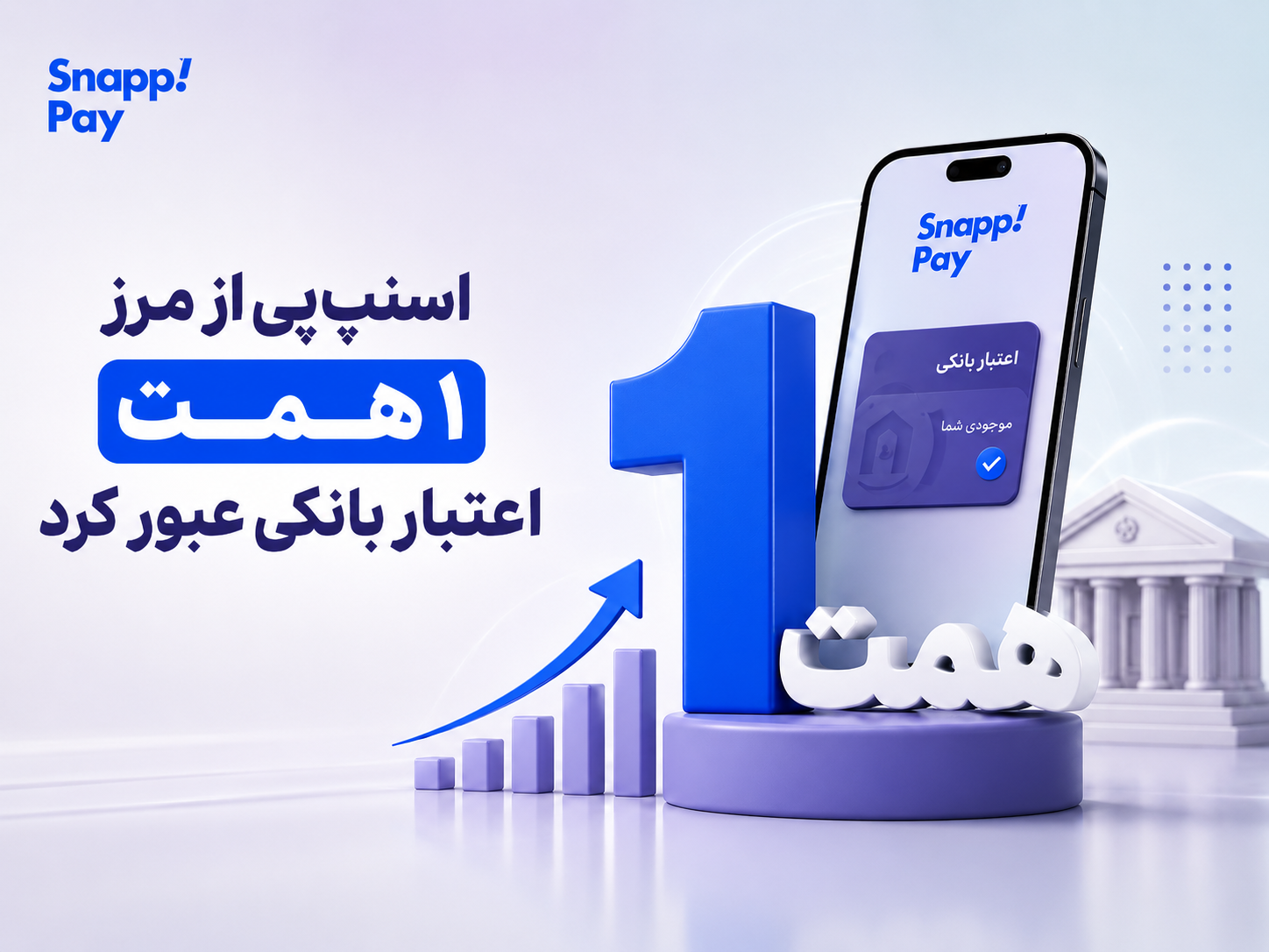 اسنپ‌پی در خرداد بیش از یک همت اعتبار بانکی به کاربران ارائه کرد