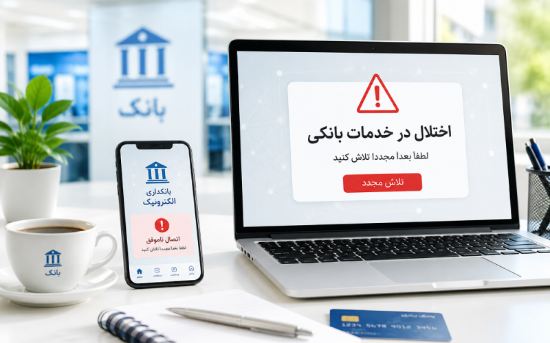 اختلال بانکی؛ زنگ هشدار برای تاب‌آوری شبکه بانکی