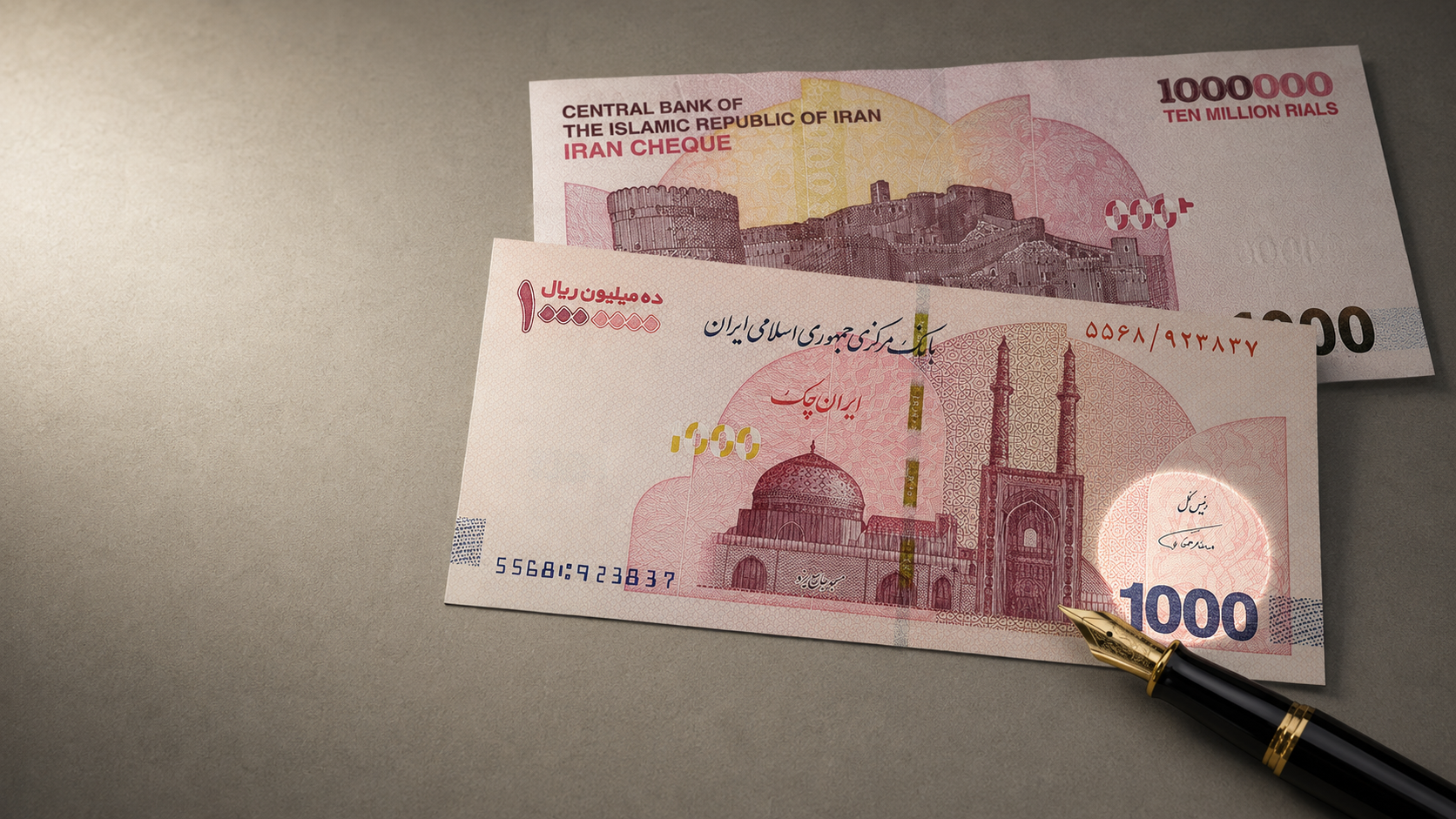 نخستین اسکناس یک میلیون تومانی با امضای عبدالناصر همتی منتشر شد