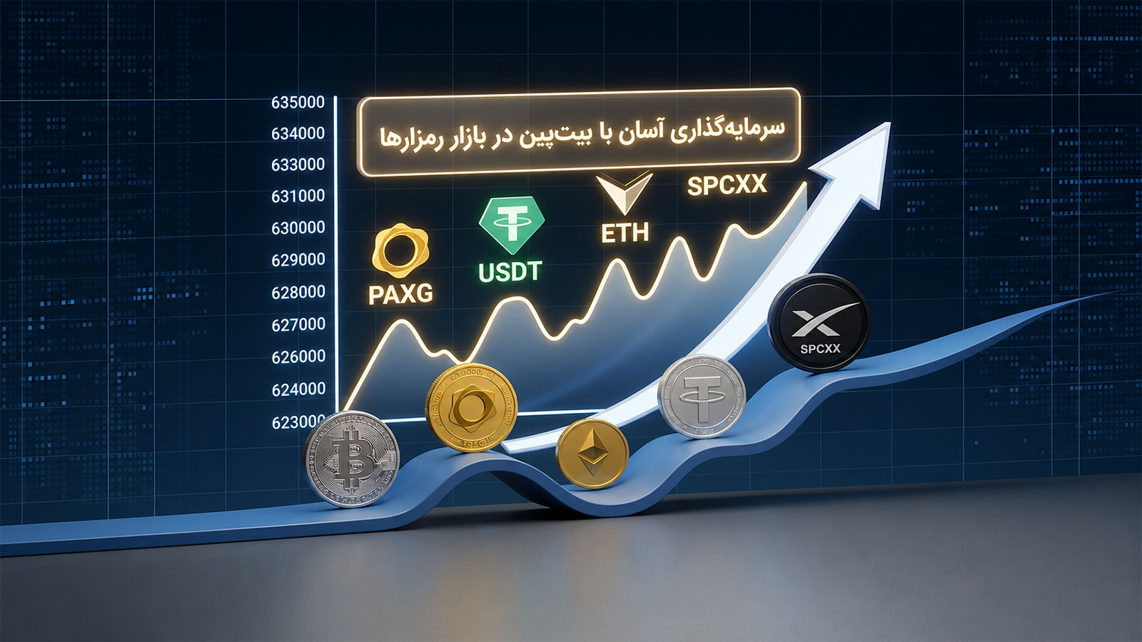 با سرمایه گذاری آسان بیت‌پین چگونه در بازار رمزارزها سرمایه‌گذاری کنیم؟