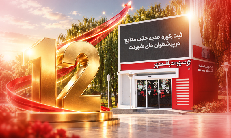 ثبت رکورد جدید جذب منابع در پیشخوان‌های شهرنت بانک شهر