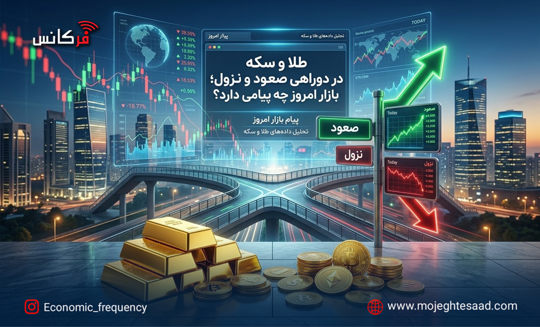 طلا و سکه در دوراهی صعود و نزول؛ بازار امروز چه پیامی دارد؟