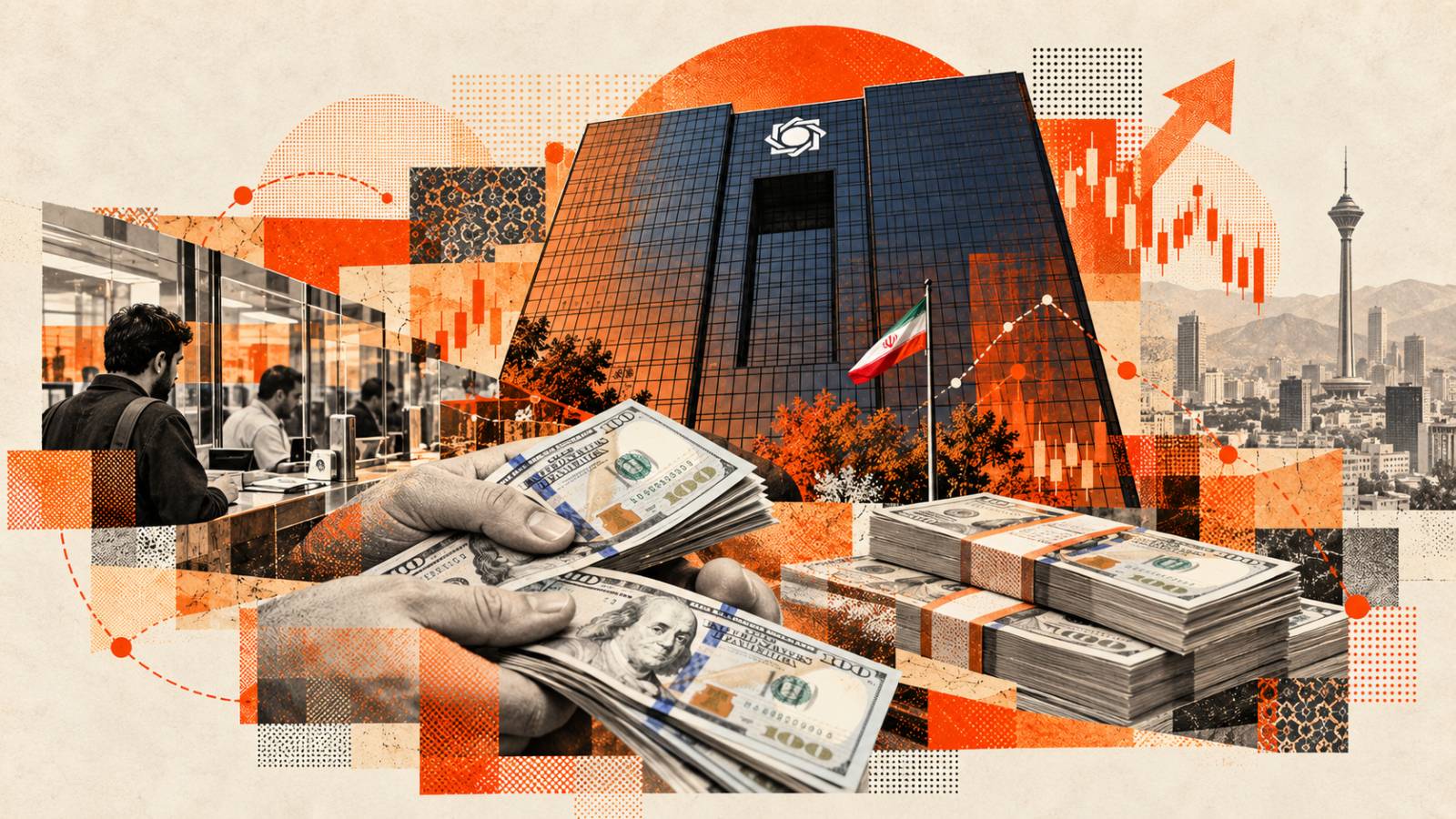 بانک مرکزی عرضه ۲ میلیارد دلار اسکناس ارز را برای مدیریت بازار آغاز می‌کند