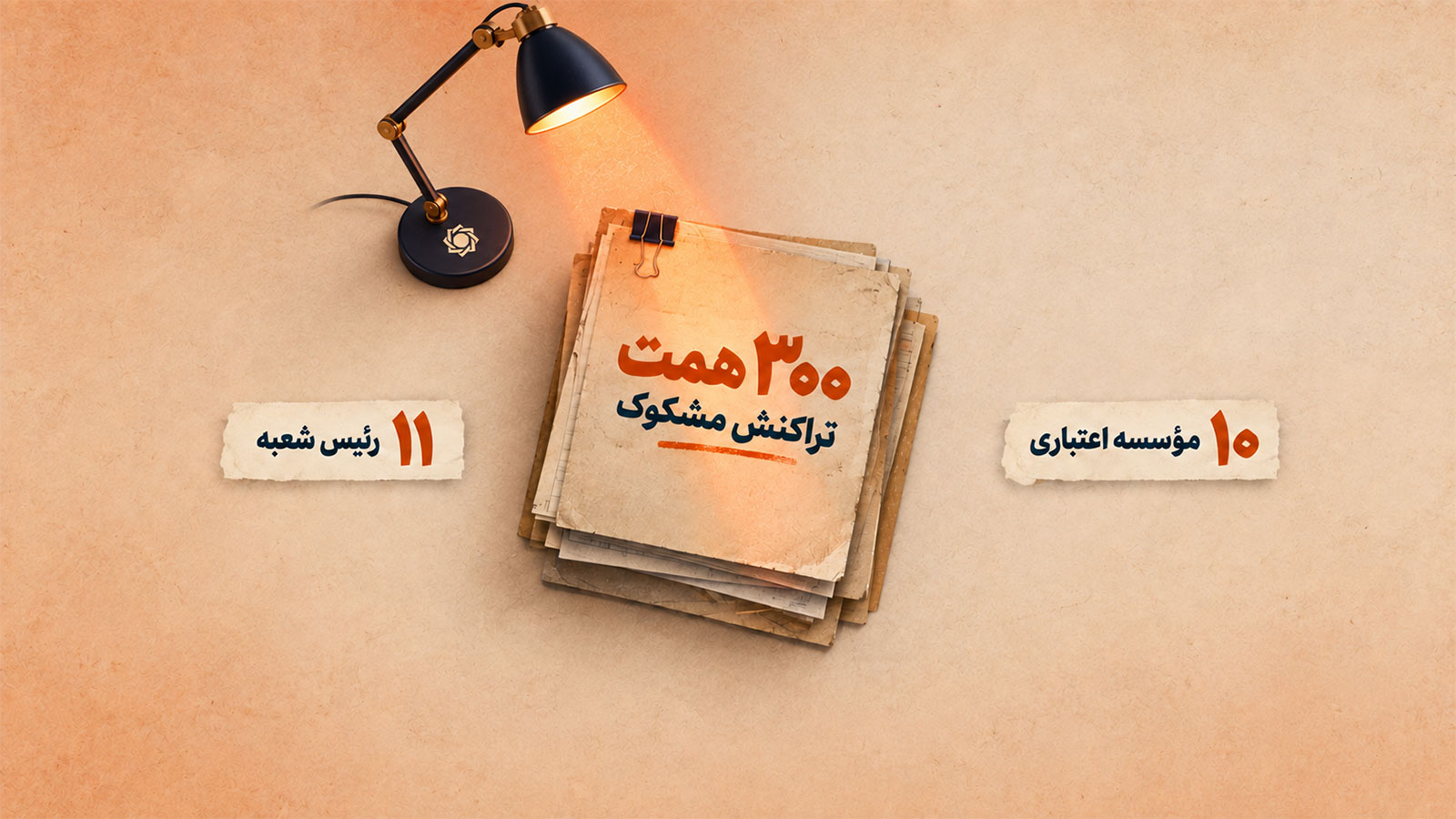 ۳۰۰ هزار میلیارد تومان تراکنش مشکوک؛ ۱۰ مؤسسه اعتباری جریمه و با ۱۱ رئیس شعبه برخورد شد